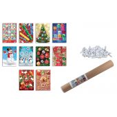 Egertec set de 10 blasons Noël