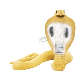 Cible 3D en mousse haute densité en forme de cobra
