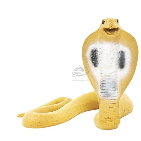 Cible 3D en mousse haute densité en forme de cobra