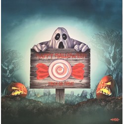 ITAL ESPANSO Blason 2D Halloween Happy Halloween