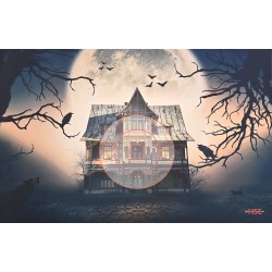 ITAL ESPANSO Blason 2D en mousse Halloween Maison hantée