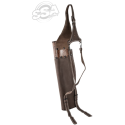 BUCK TRAIL Yuca carquois de dos - carquois cuir - porte flèche