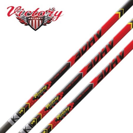 Victory 3DHV tube carbone V6 sport - flèche parcours 3D