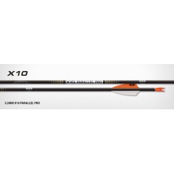 Easton X10 parallele pro 3,2 mm pack de 12 - tubes aluminium carbone