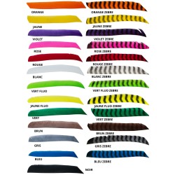 Trueflight 10" Plume naturelle  - Plumes et crestings  | Erhart Sports