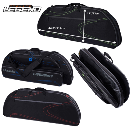 housse arc à poulies - housse compound - housse archerie double - rangement arc à poulies