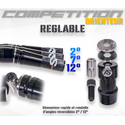 Arc Système orienteur réglable | V Bar et attaches rapides | Erhart Sports