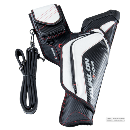 AVALON carquois Powr - carquois arc classique - carquois avec poches - carquois avec ceinture
