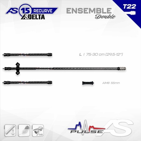 Arc Système carbone Stabilisation  - Stabilisations arc classique  | AS 15