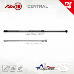 stabilisateur ASx 18 - stab arc à poulies - stabilisateur archerie