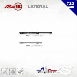 stabilisateur ASx 18 - stab arc à poulies - stabilisateur archerie