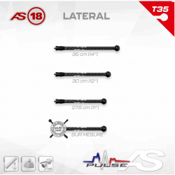 stabilisateur AS 18 - stab arc à poulies - stabilisateur archerie