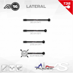stabilisateur AS 16 - stab arc à poulies - stabilisateur archerie