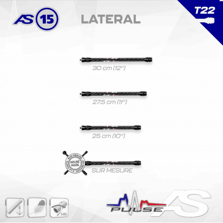 AS15 Arc système - stabilisateur latéral - stab carbone archerie
