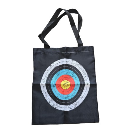 Tote bag avec cible de tir à l'arc